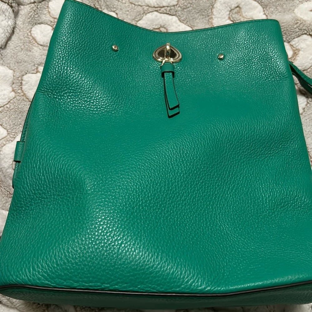 Kate Spade Large Green bucket bag